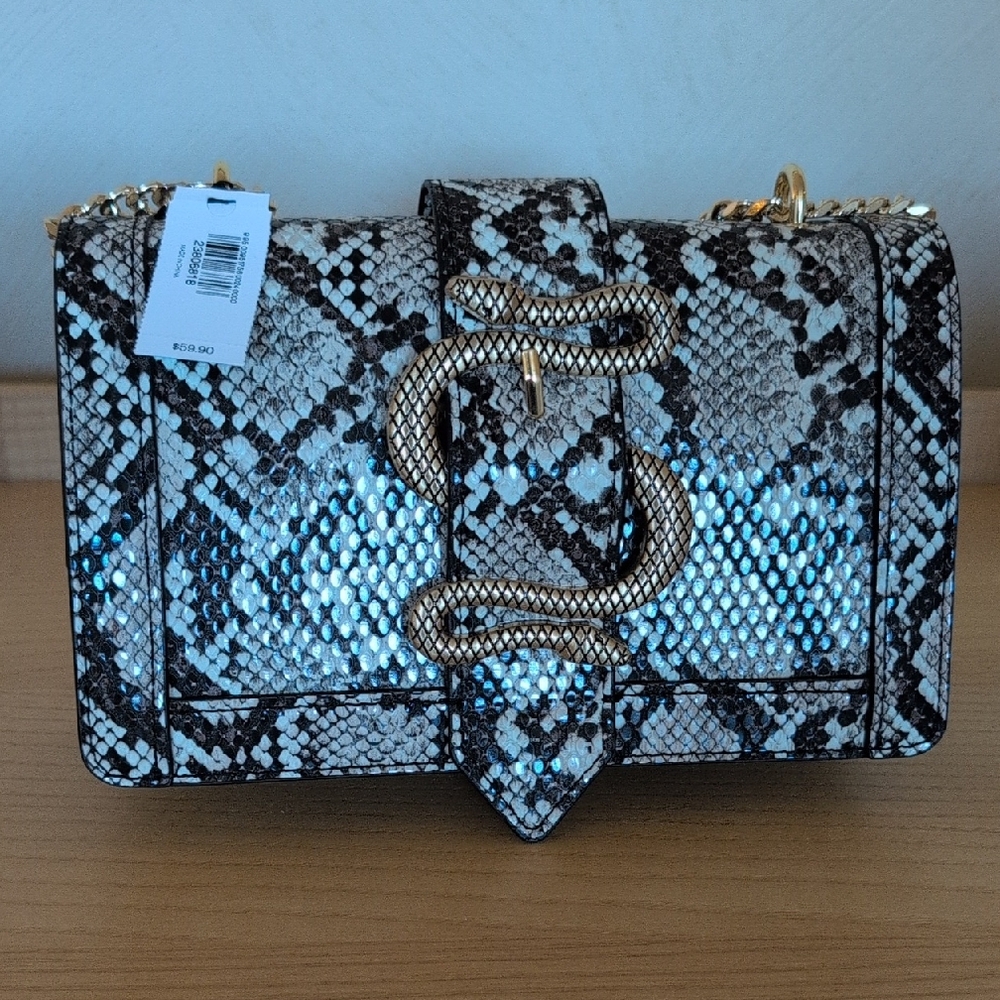 Express Snakeskin Pattern Bag